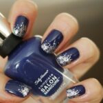 طرح سرمه ای و نقرهای