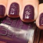 طرح بنفش و زرشکی