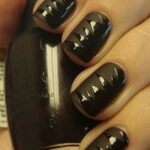 طرح دندانه ای مشکی و مشکی مات