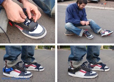 گوشی را با کفشتان شارژ کنید