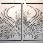 نقاشیهای نوک انگشتی اثر جودیت براون