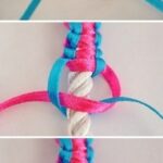 طرز ساخت دسبند روبانی