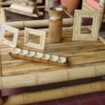 قاب و شمعدان بامبو