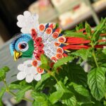 مجسمه های کاغذ رنگی