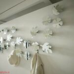 رخت آویز آینه ای