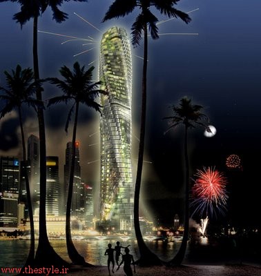 برج چرخان در دبی