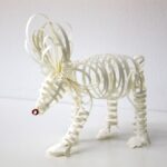 مجسمه های کاغذ رنگی