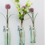 گلدان بطری شیشه ای