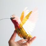 مجسمه های کاغذ رنگی