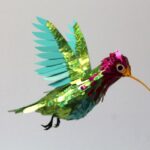 مجسمه های کاغذ رنگی