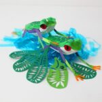 مجسمه های کاغذ رنگی