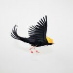 مجسمه های کاغذ رنگی