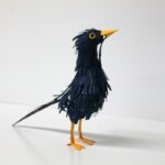 مجسمه های کاغذ رنگی