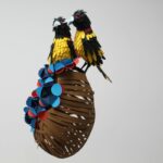 مجسمه های کاغذ رنگی