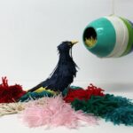 مجسمه های کاغذ رنگی