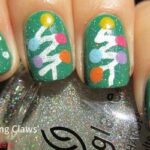 طرح زیکزاک با زمینه سبز