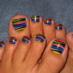 طرح خط خطی پا